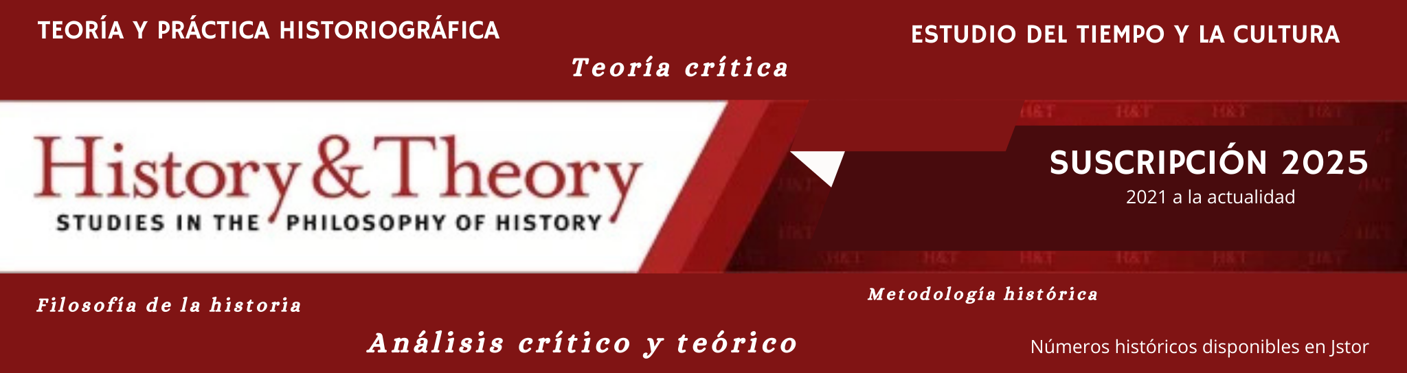 Revista History & Theory